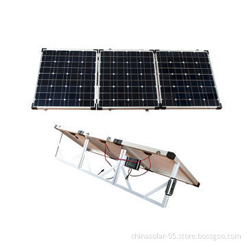 Solar folding panel